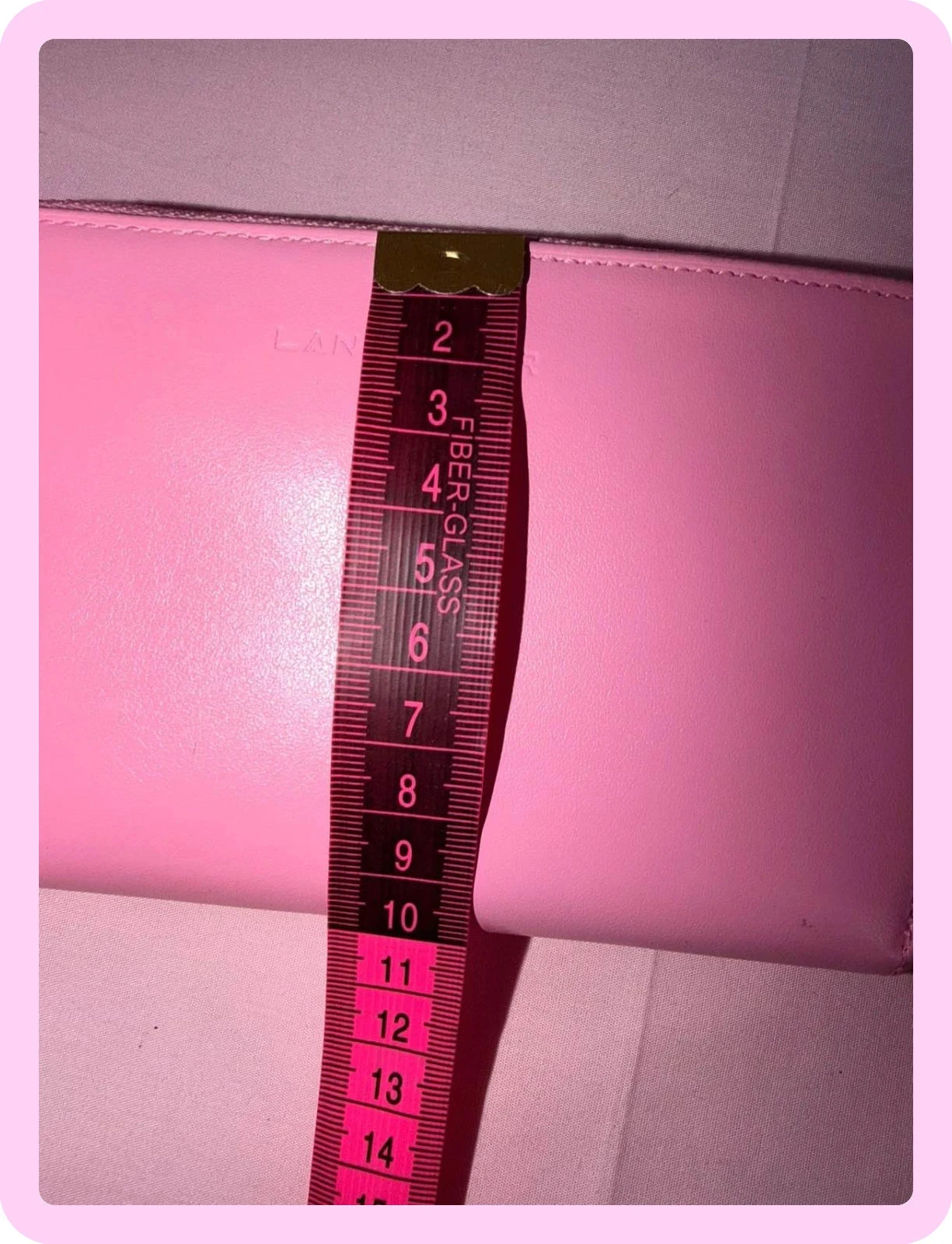 Carteira rosa Lancaster limpa – photo 10